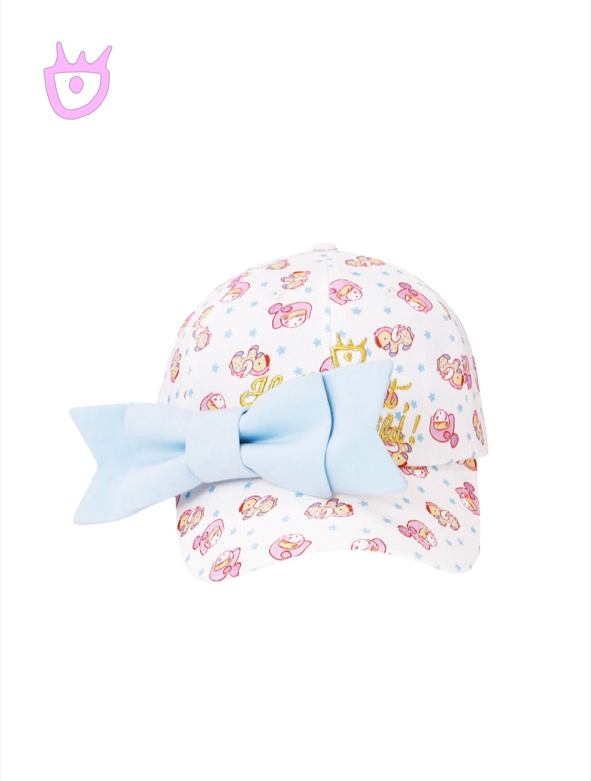 半家家 Bonmii / Pony Girl Ribbon Baseball Cap