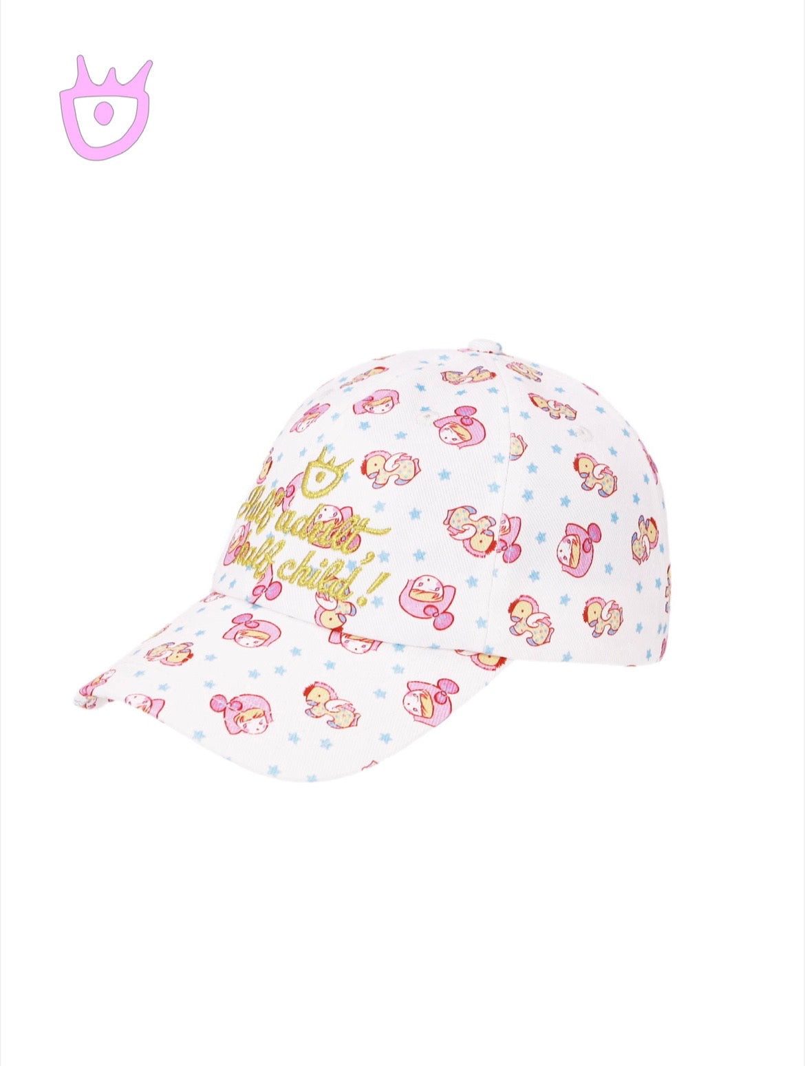 半家家 Bonmii / Pony Girl Ribbon Baseball Cap