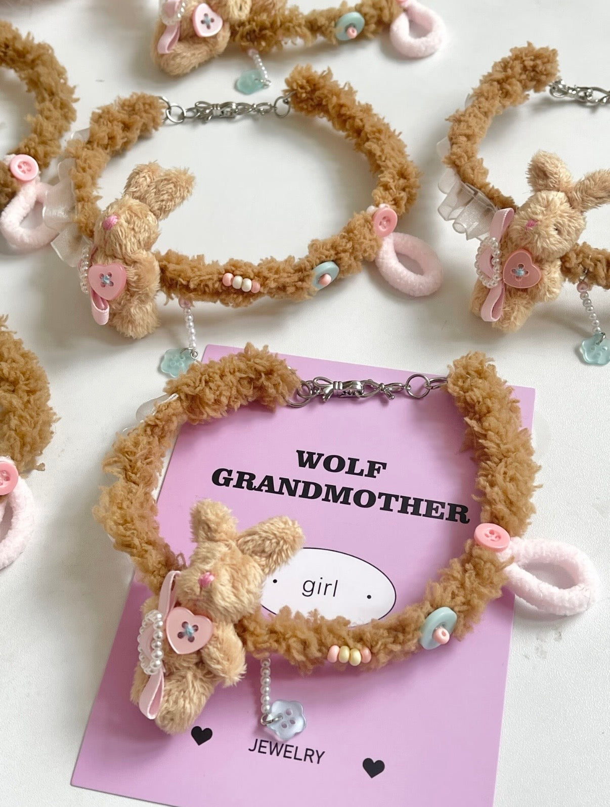 Wolf Grandmother / Original Brown Bunny Gift